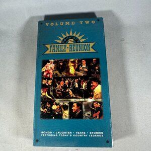 Countrys Family Reunion Volume Two VHS 1998 Songs Stories Country Legends